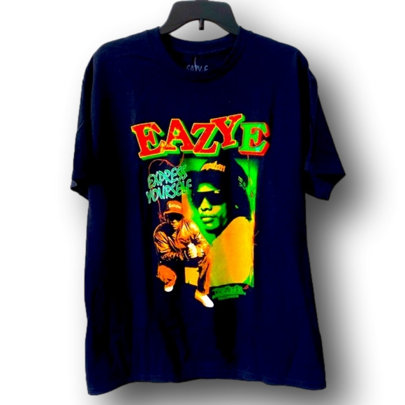 Eazy-E "Express Yourself" Graphic T-Shirt - Size Large - NWT - Picture 1 of 3
